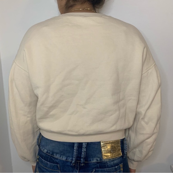 Topshop balloon sleeves cropped sweater - Picture 2 of 7